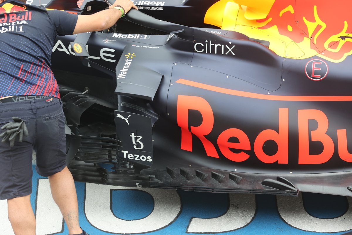 Red Bull RB16B: Unterboden