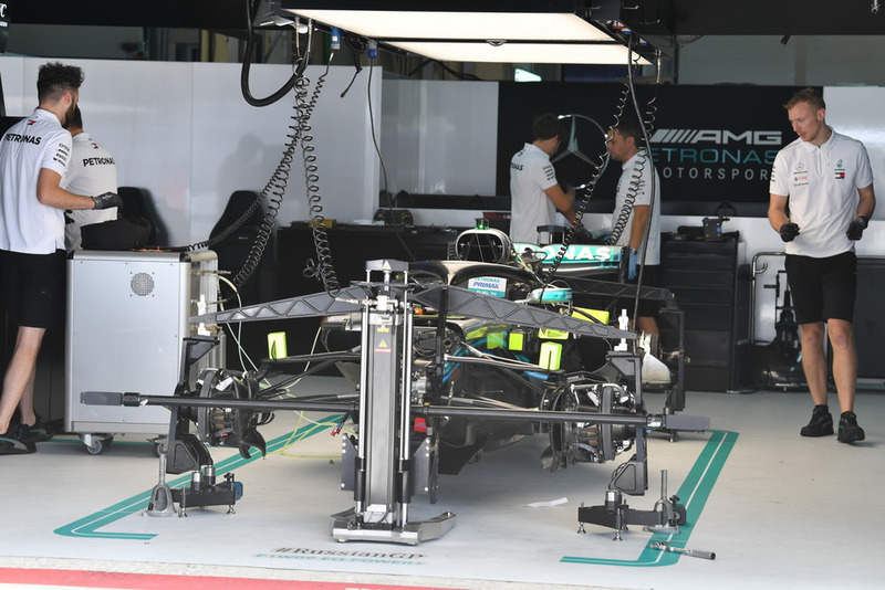 Technikai képgaléria - Orosz Nagydíj - csütörtök - F1 2018