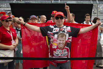Sebastian Vettel, Ferrari taraftarları
