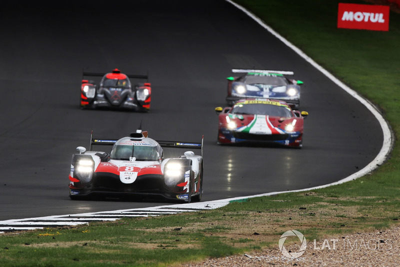 #8 Toyota Gazoo Racing Toyota TS050: Sebastien Buemi, Kazuki Nakajima, Fernando Alonso