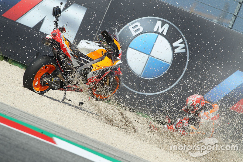 Caída de Marc Márquez, Repsol Honda Team