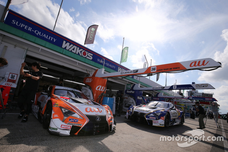 #36 au TOM’S LC500 dan #1 KeePer TOM'S LC500