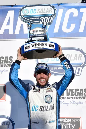 Ross Chastain, Chip Ganassi Racing, Chevrolet Camaro DC Solar wins