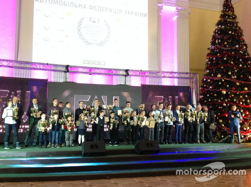 Нагородження учасників ЧУ з картингу 2018 року
