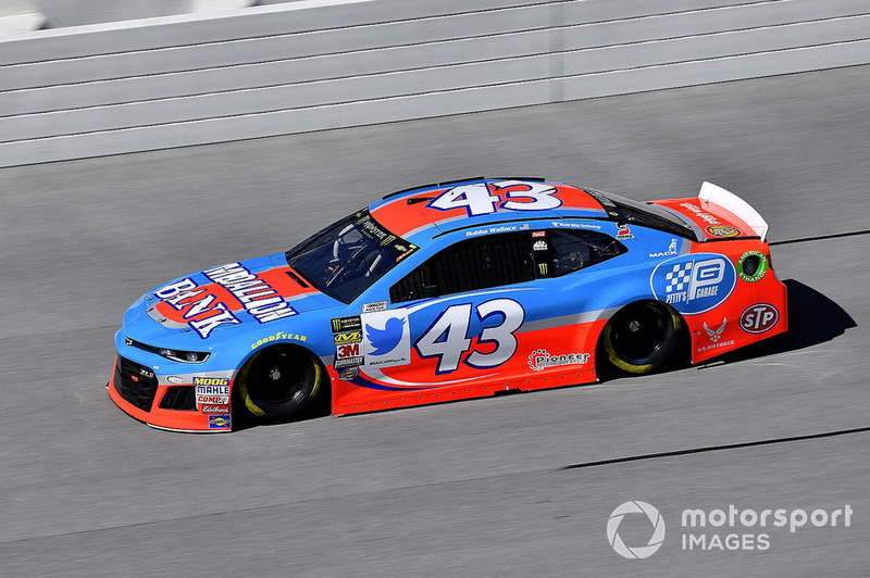 17. Darrell Wallace Jr., Richard Petty Motorsports, Chevrolet Camaro Medallion Bank / Petty's Garage