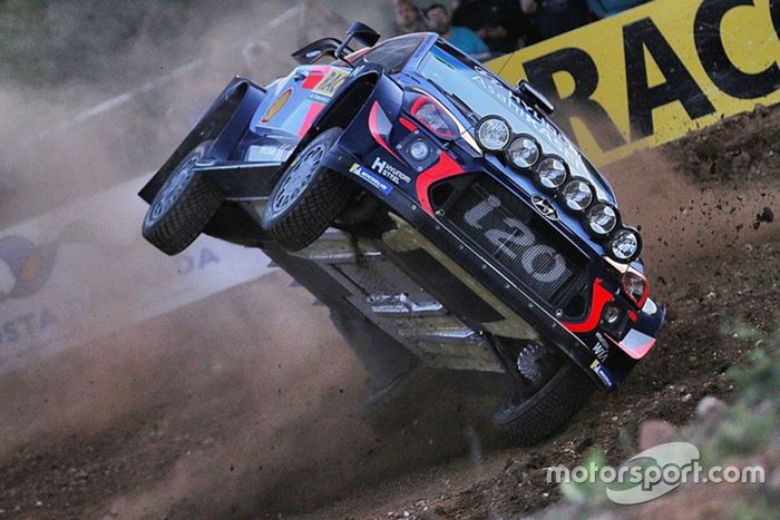 L'incidente di Thierry Neuville, Nicolas Gilsoul, Hyundai New i20 WRC, Hyundai Motorsport