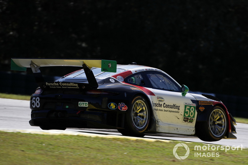 #58 Wright Motorsports Porsche 911 GT3 R, GTD: Patrick Long, Christina Nielsen, Robert Renauer