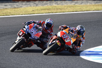 Marc Marquez, Repsol Honda Team, Andrea Dovizioso, Ducati Team