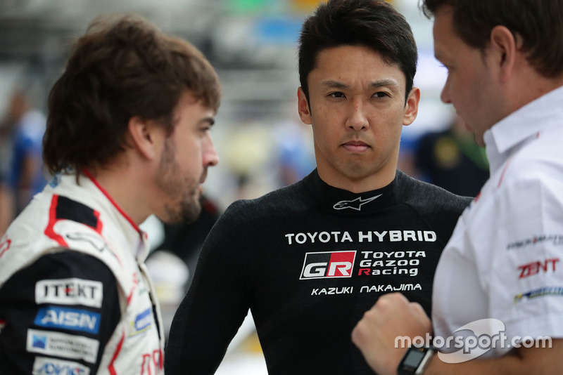 Fernando Alonso, Kazuki Nakajima, Toyota Gazoo Racing