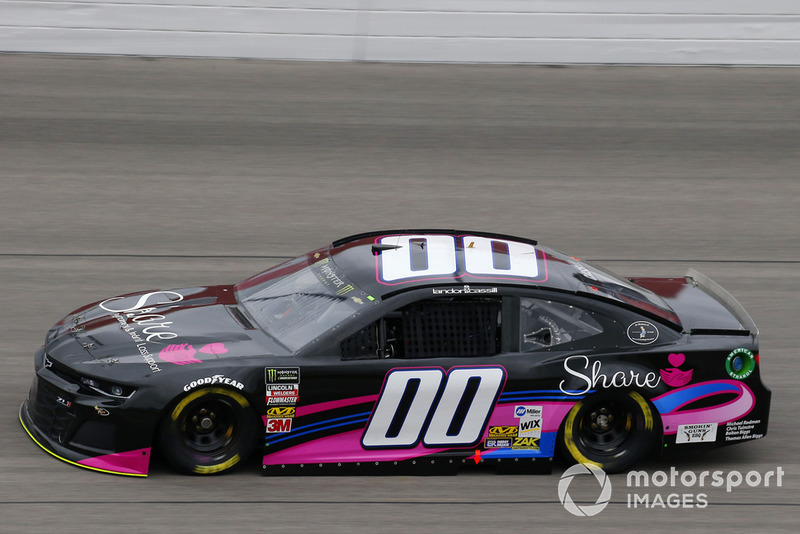 35. Landon Cassill, StarCom Racing, Chevrolet Camaro Share Foundation