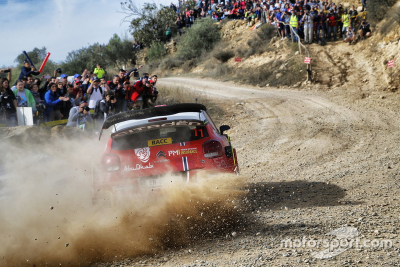 Craig Breen, Scott Martin, Citroën World Rally Team Citroën C3 WRC