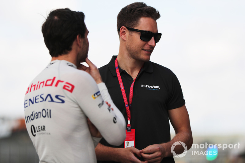 Jérôme d'Ambrosio, Mahindra Racing, with Stoffel Vandoorne, HWA Racelab