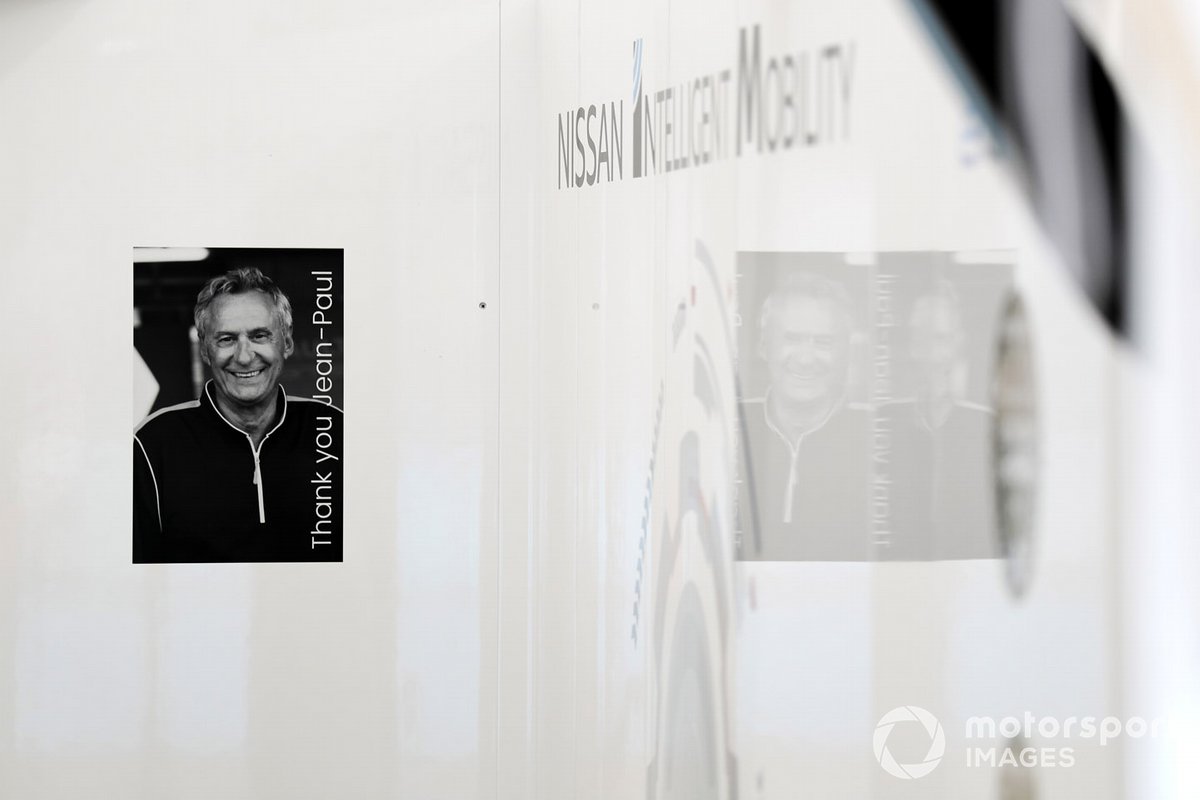 Jean-Paul Driot memorial in Nissan e.Dams