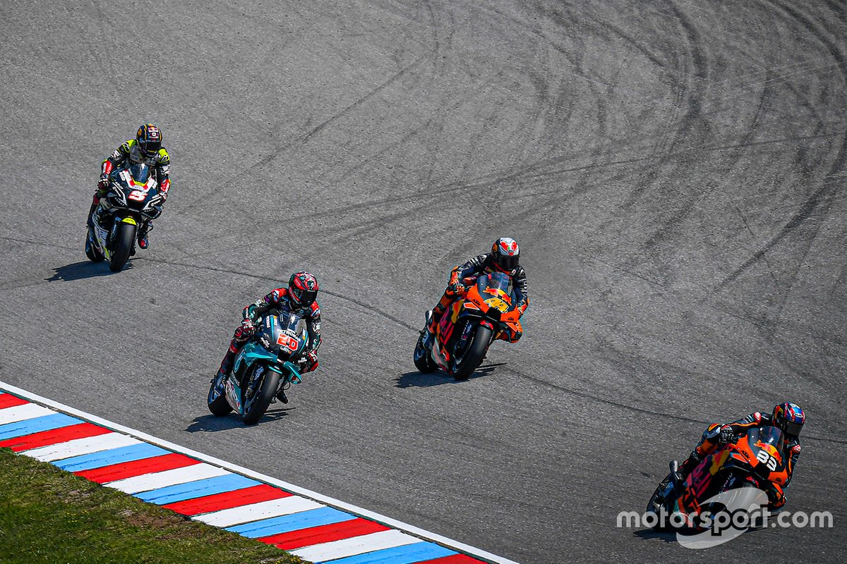 Brad Binder, Red Bull KTM Factory Racing, Pol Espargaró, Red Bull KTM Factory Racing, Fabio Quartararo, Petronas Yamaha SRT, Johann Zarco, Avintia Racing