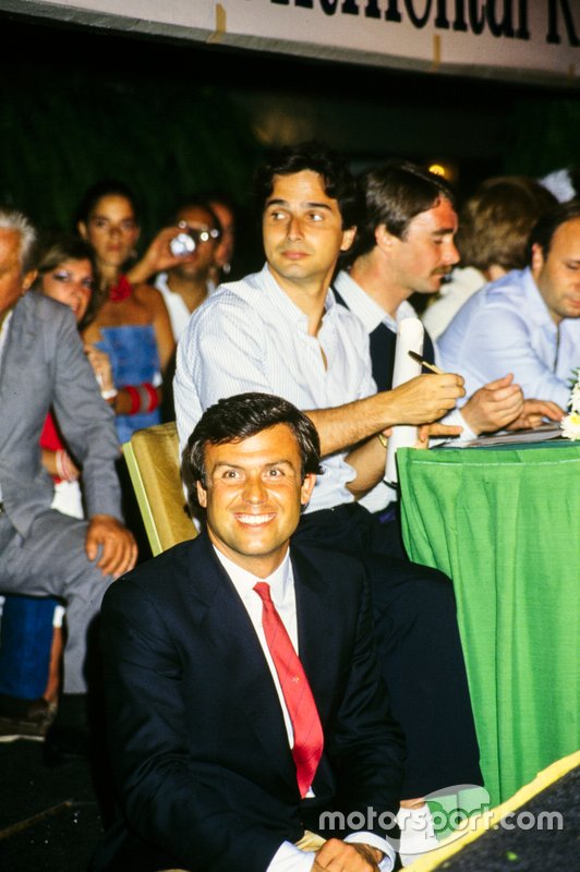 Patrick Tambay, Nelson Piquet and Nigel Mansell