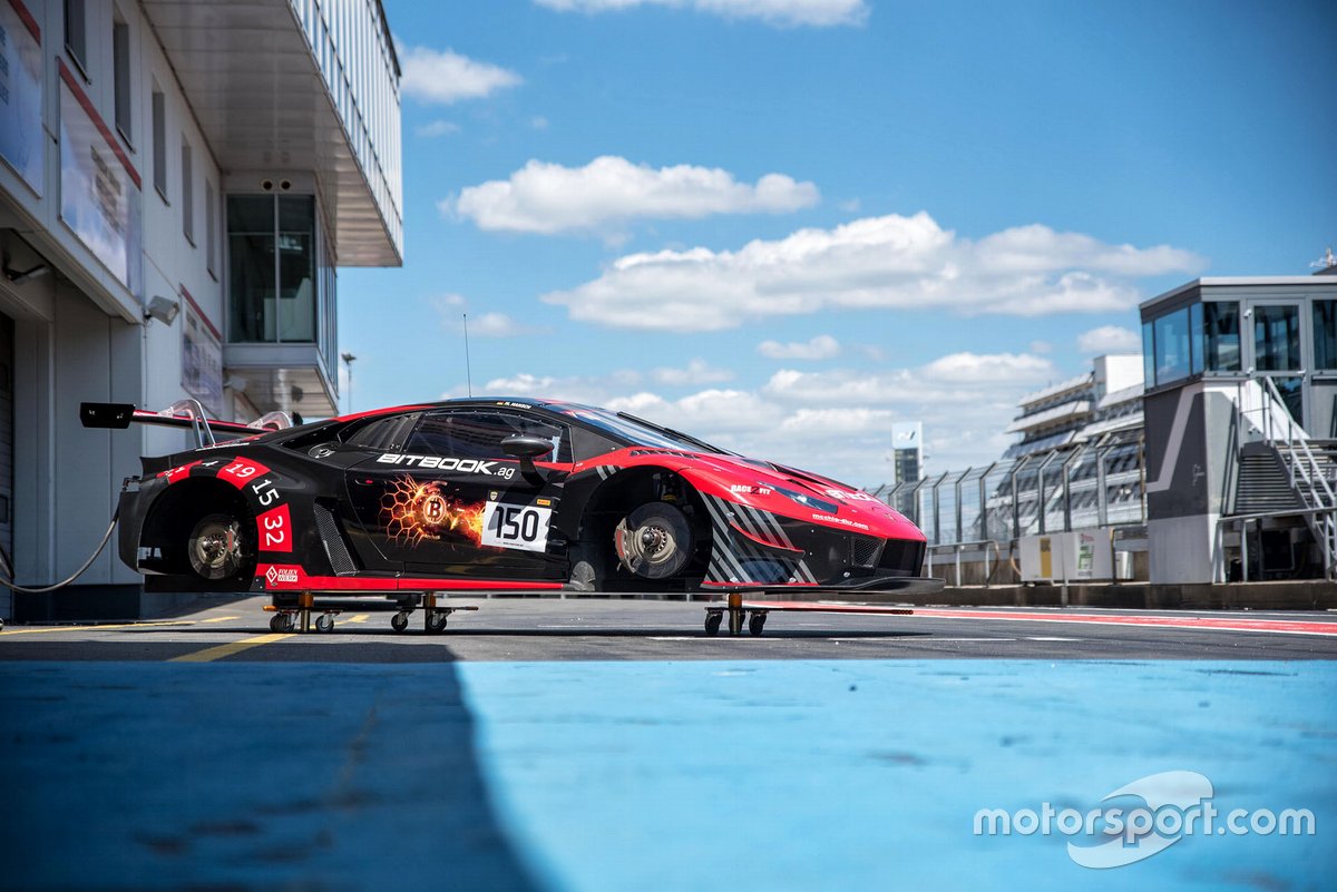 Nico Hülkenberg, Lamborghini Huracán GT3, sur le Nürburgring