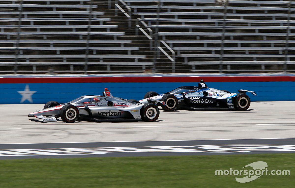 Will Power, Team Penske Chevrolet, Graham Rahal, Rahal Letterman Lanigan Racing Honda