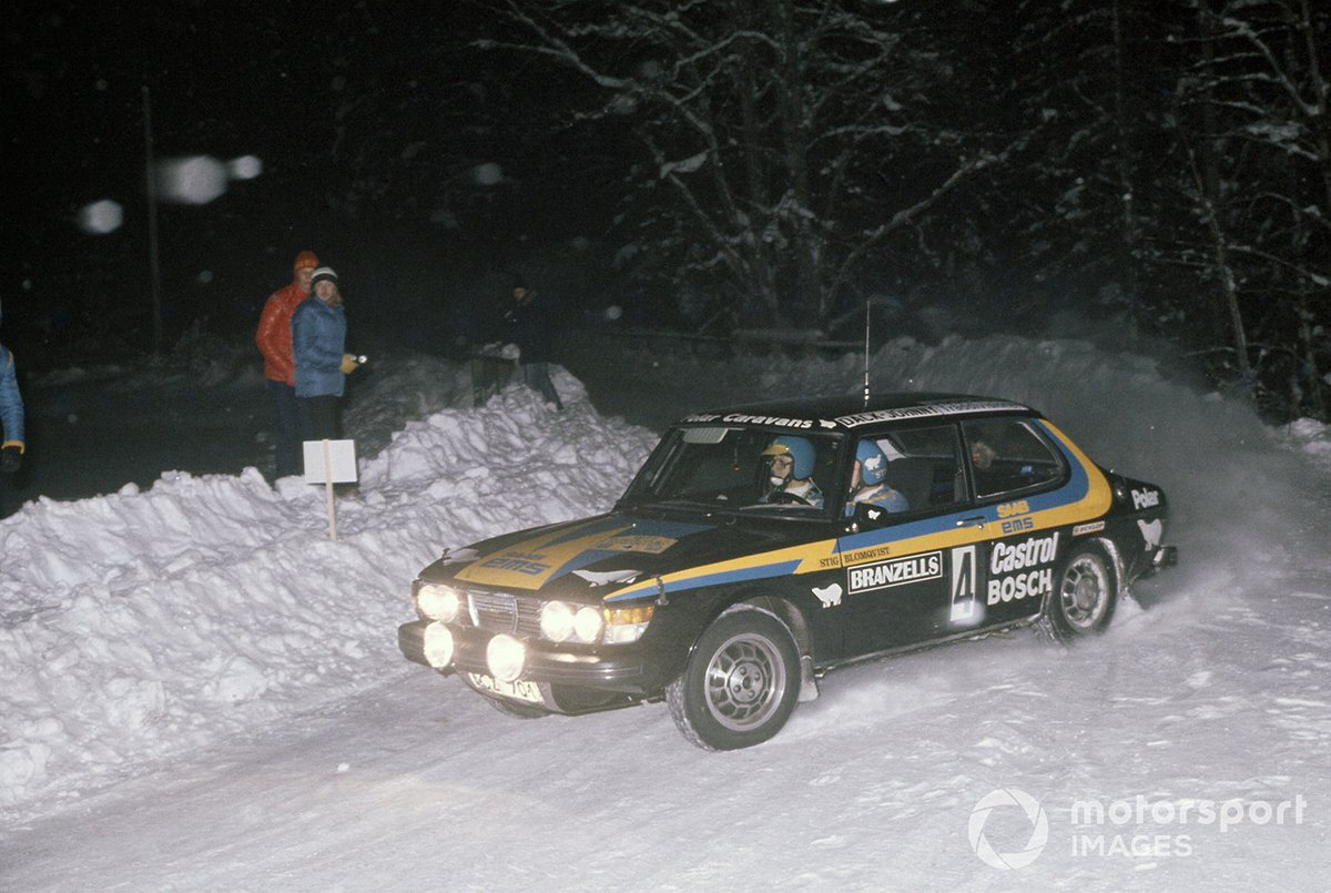 Stig Blomqvist, Hans Sylvan, Saab 99EMS