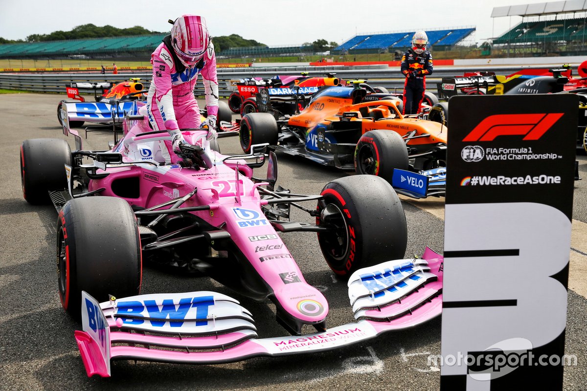 Nico Hulkenberg, Racing Point nel Parc Ferme
