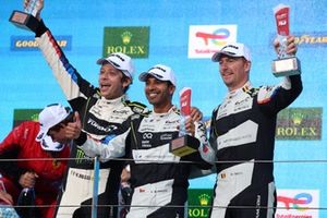 Podio GT: #46 Team WRT BMW M4 LMGT3: Ahmad Al Harthy, Valentino Rossi, Maxime Martin