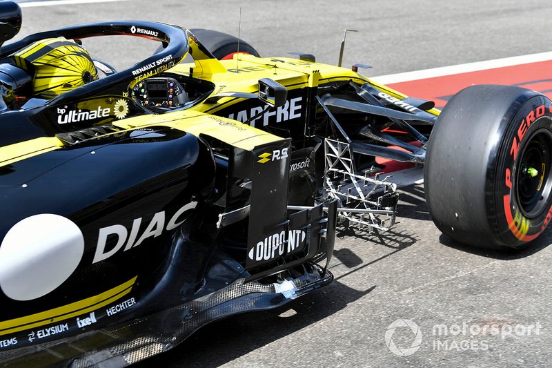 Ecco i nuovi deviatori di flusso sulla Renault R.S.19