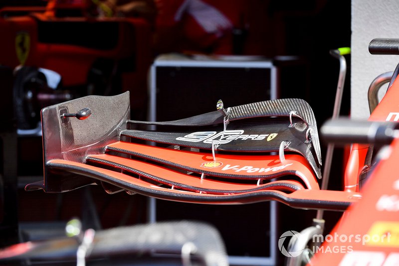 Alerón delantero del Ferrari SF90