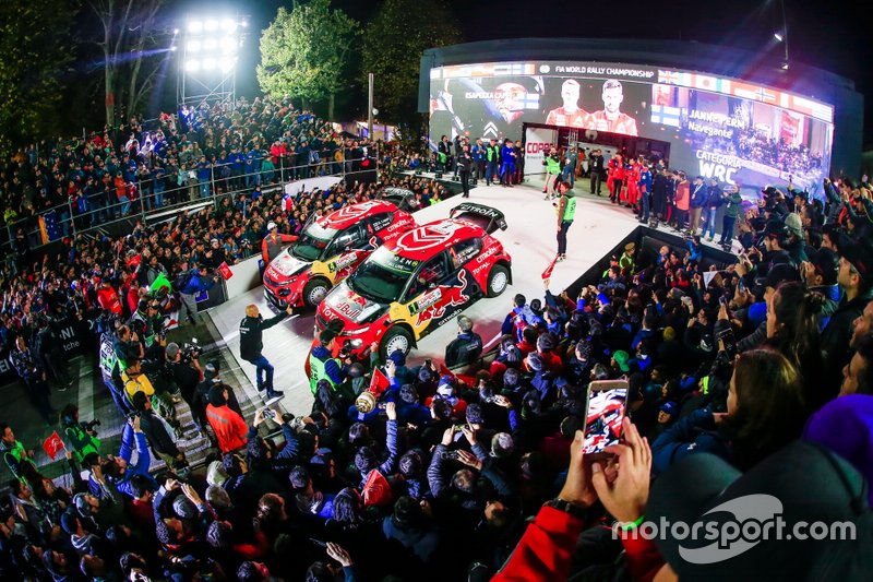 Sébastien Ogier, Julien Ingrassia, Citroën World Rally Team Citroen C3 WRC, Esapekka Lappi, Janne Ferm, Citroën World Rally Team Citroen C3 WRC
