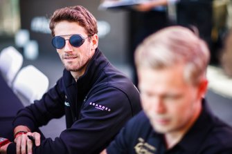 Romain Grosjean, Haas F1 en Kevin Magnussen, Haas F1