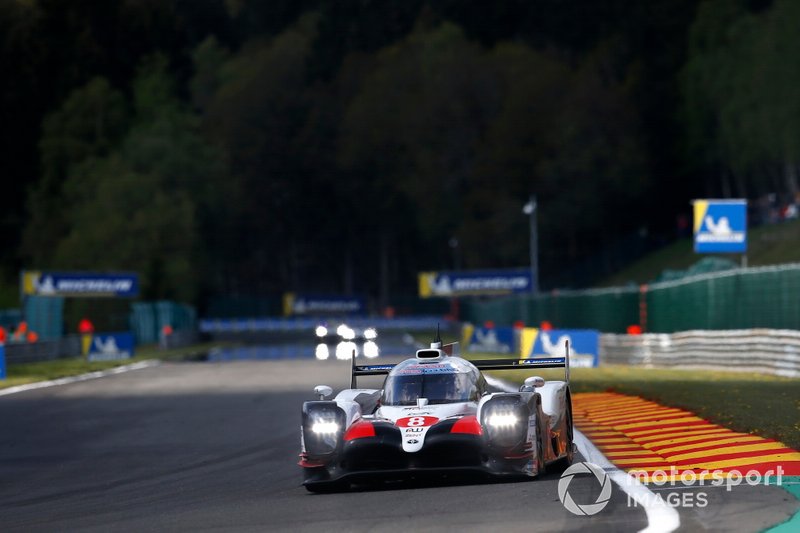 #8 Toyota Gazoo Racing Toyota TS050: Sébastien Buemi, Kazuki Nakajima, Fernando Alonso