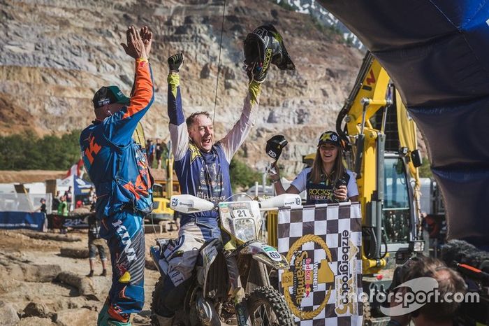 El podio del Erzberg Rodeo 2019