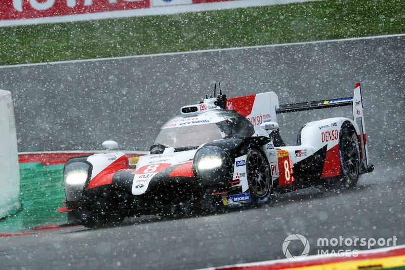 #8 Toyota Gazoo Racing Toyota TS050: Sébastien Buemi, Kazuki Nakajima, Fernando Alonso