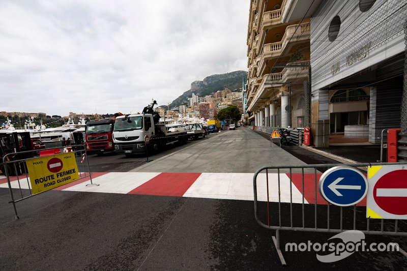 Nova área de escape na chicane de Mônaco