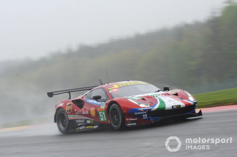 #51 AF Corse Ferrari 488 GTE EVO: Alessandro Pier Guidi, James Calado