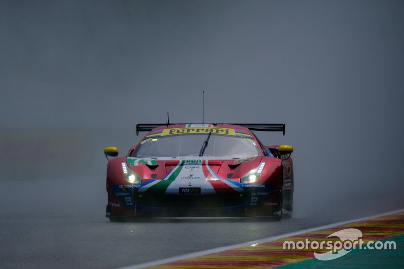 #71 AF Corse Ferrari 488 GTE EVO: Davide Rigon, Sam Bird