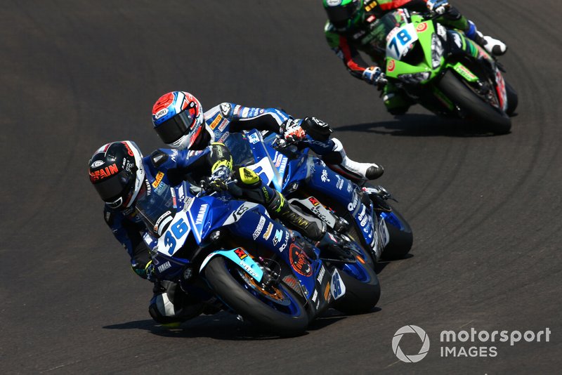 Thomas Gradinger, NRT and Jules Cluzel, GMT94 Yamaha