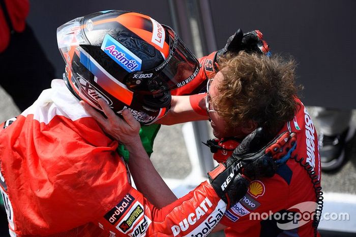 Ganador de la carrera Danilo Petrucci, Ducati Team