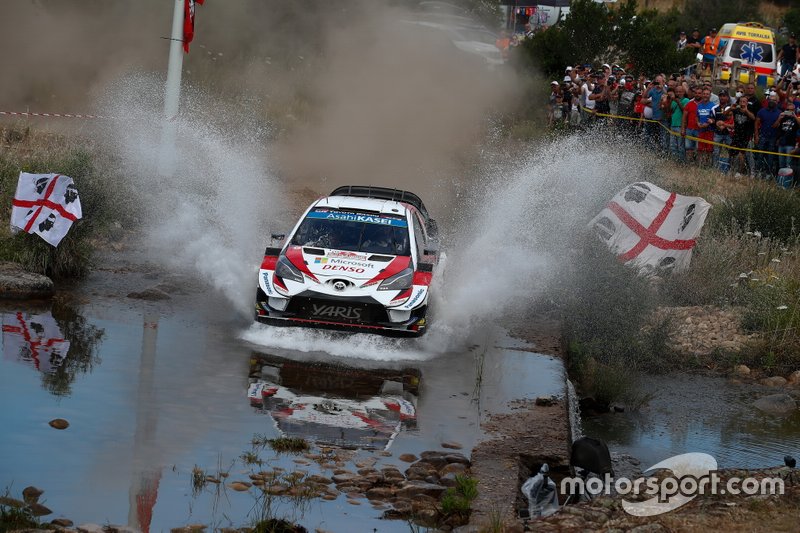 Juho Hänninen, Tomi Tuominen, Tommi Mäkinen Racing Toyota Yaris WRC