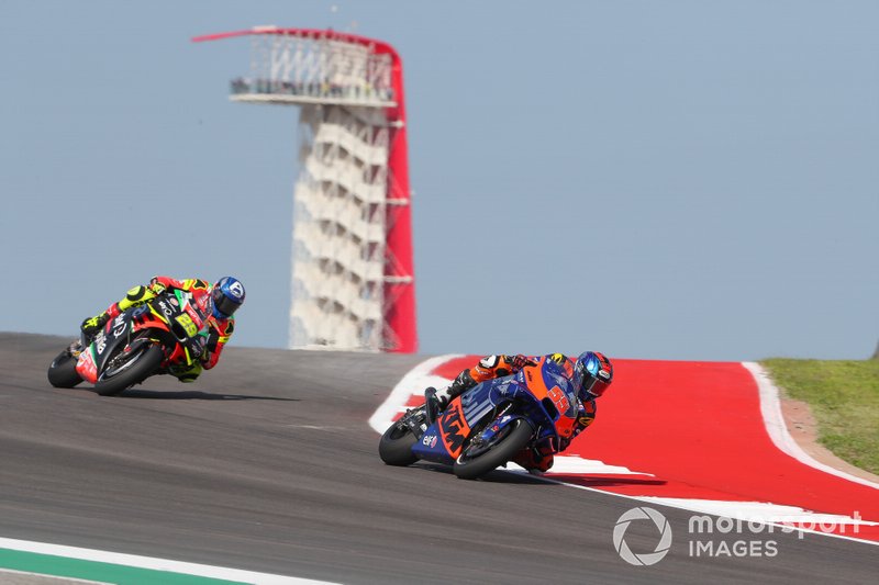 Andrea Iannone, Aprilia Gresini Racing Team, Hafizh Syahrin, Red Bull KTM Tech 3