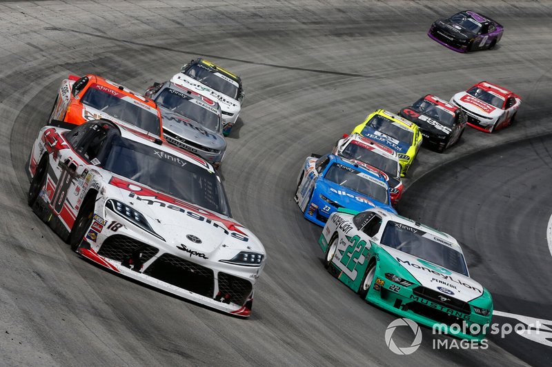 Harrison Burton, Joe Gibbs Racing, Toyota Supra Dex Imaging, Austin