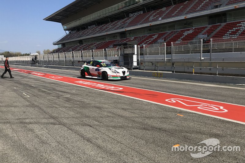 Ma Qing Hua, Team Mulsanne Alfa Romeo Giulietta TCR