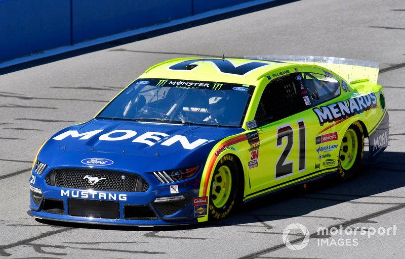 25. Paul Menard, Wood Brothers Racing, Ford Mustang Menards / MOEN