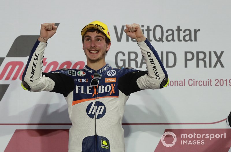 Podium: Race winner Lorenzo Baldassarri, Pons HP40