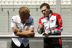 Brendon Hartley, Porsche Team mit Andreas Seidl, Teamchef Porsche Team