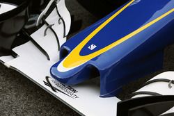 Sauber C35 voorvleugel detail