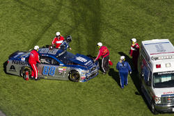 Crash: Dale Earnhardt Jr., Hendrick Motorsports Chevrolet