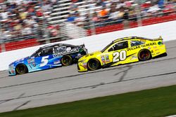 Kasey Kahne, Hendrick Motorsports Chevrolet, Matt Kenseth, Joe Gibbs Racing Toyota