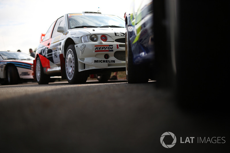 Former Carlos Sainz Ford Escort WRC