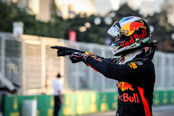 Le vainqueur Daniel Ricciardo, Red Bull Racing