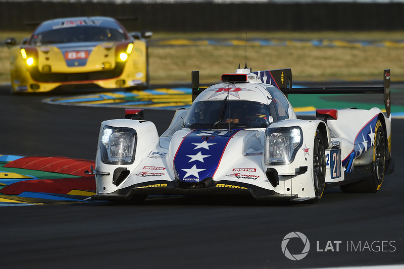 #21 Dragonspeed Oreca 07 Gibson: Henrik Hedman, Ben Hanley, Felix Rosenqvist