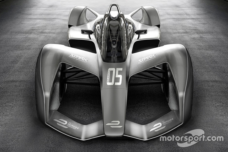 Rancangan mobil Formula E Spark Racing